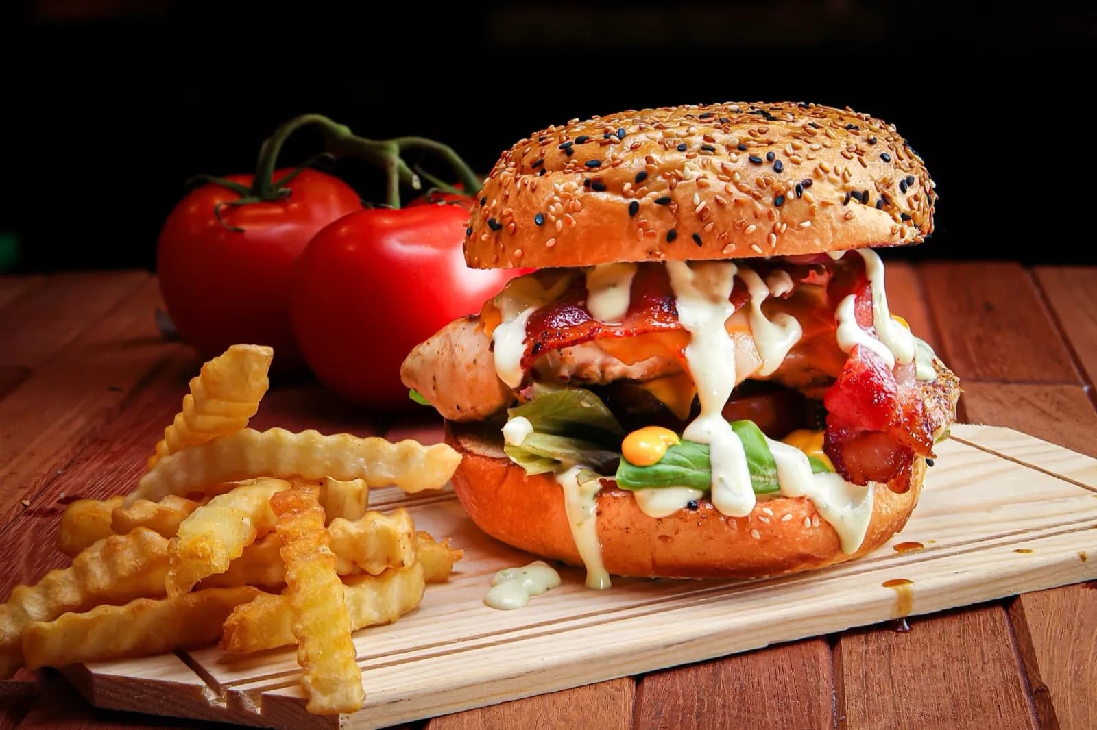 Latinus handcrafted burger