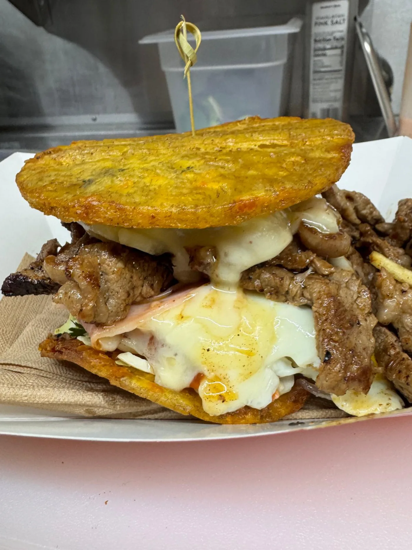 Meat Patacón